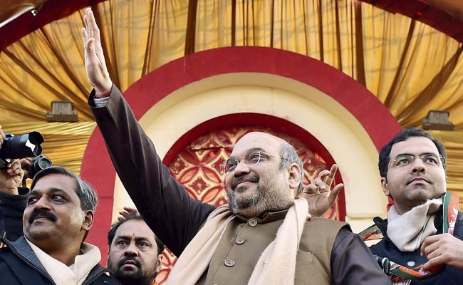 Ensure Grand Victory in Delhi, Party Chief Amit Shah Tells BJP Workers