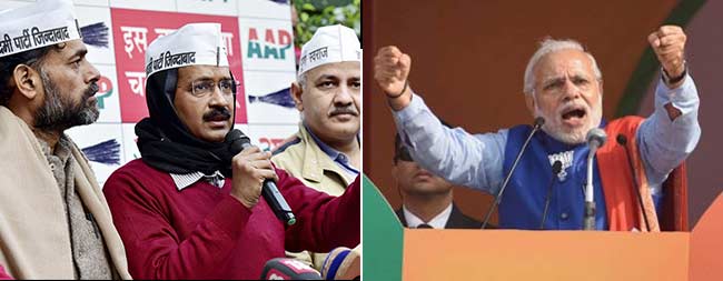 Arvind Kejriwal vs PM Modi. Delhi Election Dates to Be Announced Today