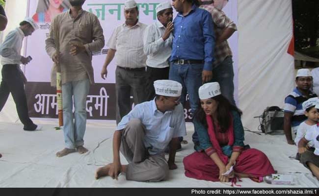 With a Retweet, AAP Chief Arvind Kejriwal's Swipe at Shazia Ilmi