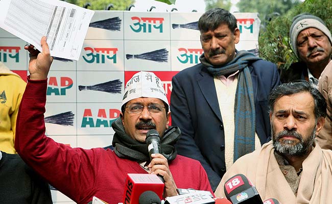 Arvind Kejriwal Levels Corruption Charges at Delhi BJP Chief, Who Hits Back