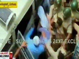 Violent Bangalore Protests After 8-year-old Molested at School Violent Bangalore Protests After 8-year-old Molested at School