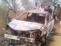 Charred Bodies of 4 Delhi Men Found Inside Car in Haryana