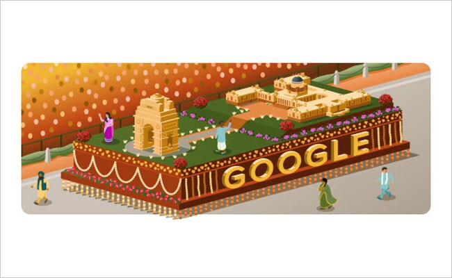 Google Celebrates India's 66th Republic Day With a Doodle  