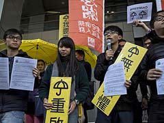 Hong Kong Student Leaders Charged Over Pro-Democracy Protests