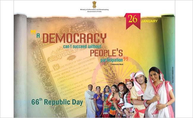 Government's Republic Day Ad Missed 2 Key Words From the Constitution