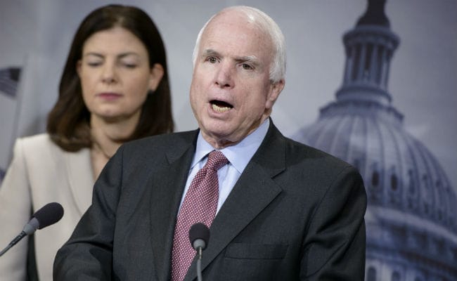 US Senator John McCain Hosts Vietnam Party Chief