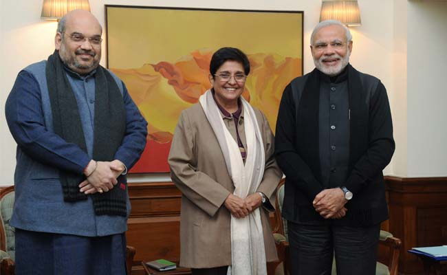 BJP Inducted Kiran Bedi to Save Prime Minister Narendra Modi's Face: Aam Aadmi Party