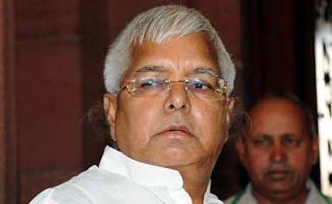 Lalu Prasad Plans Patna Rally to Embarrass BJP Over Black Money 