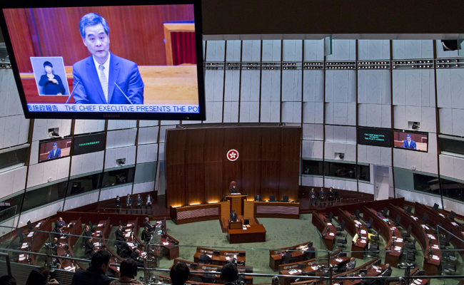 Hong Kong Leader Warns Democracy Activists of 'Anarchy'