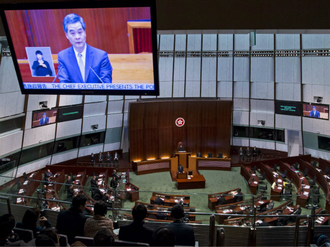 Hong Kong Leader Warns Democracy Activists of 'Anarchy'