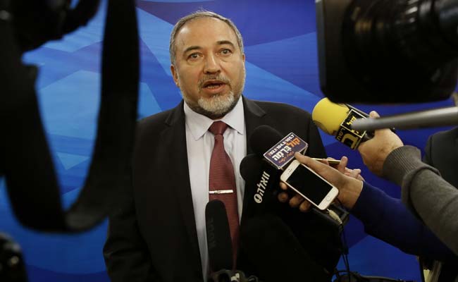 Israel's Foreign Minister Avigdor Lieberman Says Won't Join New Government