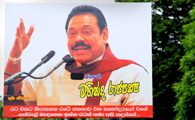 Sri Lanka's Mahinda Rajapakse Denies Post-Election Coup Bid
