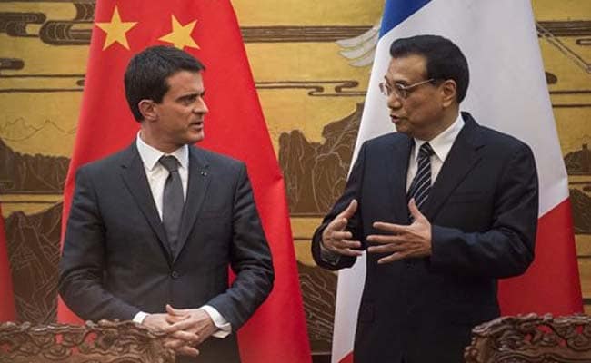 French Prime Minister Manuel Valls Seeks Trade 'Rebalance' with China