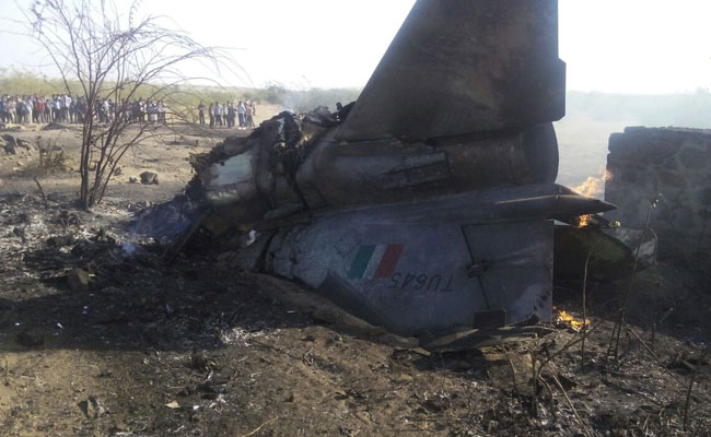 In a Freak Accident, MiG-27 Fighter Jet Falls on Biker in Rajasthan
