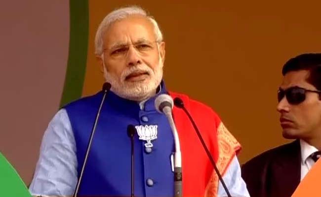 PM Modi Addresses Mega Rally in Poll-Bound Delhi: Highlights