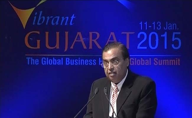 Reliance Will Invest Rs 1 Lakh Crore in Gujarat, Says Mukesh Ambani at Vibrant Gujarat Summit