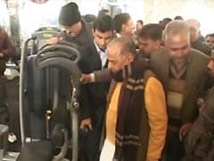 Former Wrestler Mulayam Inaugurates Son's Gym