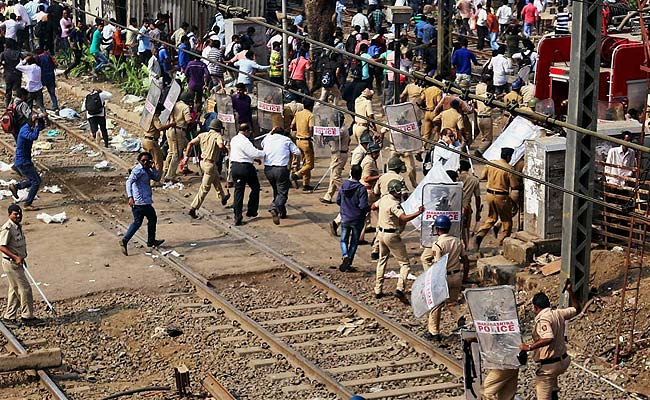 Violent Protests as Trains Run Late on Mumbai's Central Line