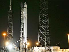 SpaceX Rocket Dispatches Space Station Cargo, Fails to Reland