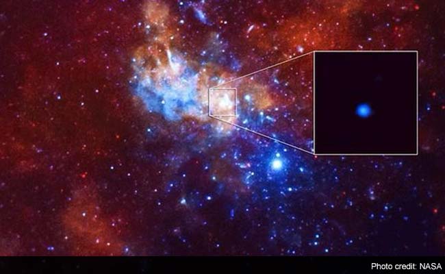 Outburst from Milky Way's Black Hole Detected