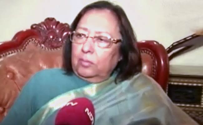 Dadri Lynching Due to Inefficiency of UP Government: Najma Heptulla