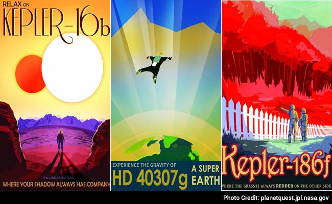 NASA Posters Depict Alien Worlds