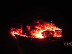 Pakistani Boat With Explosives Blows Up Off Gujarat Coast, Says Government