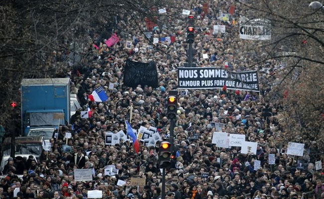 Republican Questions US Low-Profile at French March 