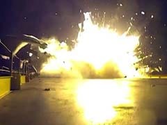 SpaceX Releases Video of Rocket Crash-Landing on Ocean Barge