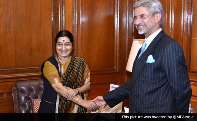 Was Part of Decision to Appoint Dr Jaishankar, Says Sushma Swaraj