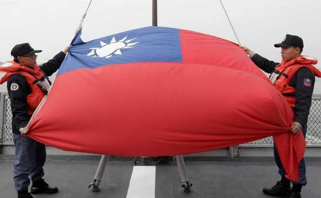 China Fumes After Taiwan's Flag Raising in Washington 