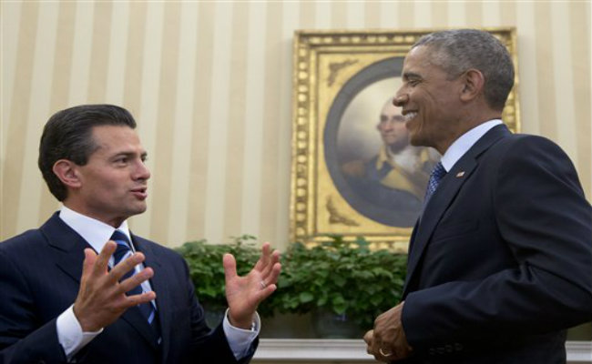 Barack Obama, Mexico's President Discuss US Shift Toward Cuba