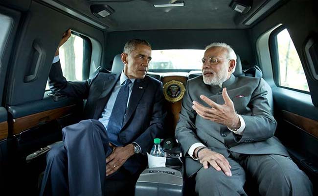 Hazy Skies the Backdrop for Obama's Climate Talks in India