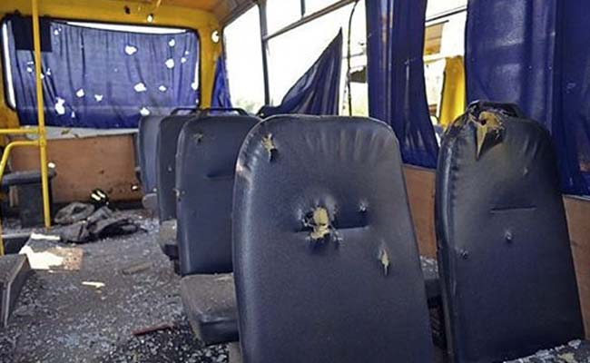 12 Dead in Bus Attack That Could Doom Ukraine's Shaky Truce 