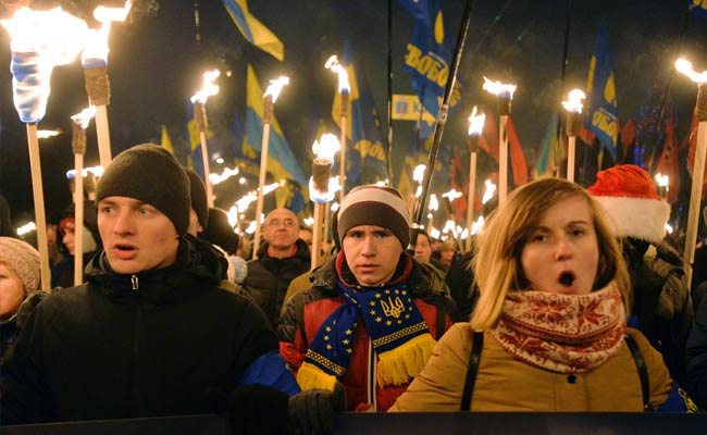 Nationalist March Shows Ukraine 'on Nazi Path': Moscow