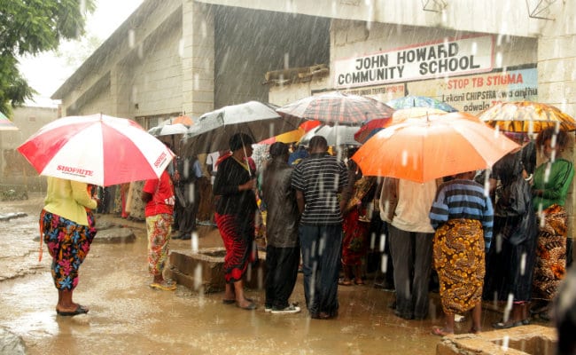  Rainstorms Mar Zambia's Presidential Vote