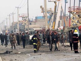 One Killed As Suicide Blast Hits EU Vehicle in Kabul One Killed As Suicide Blast Hits EU Vehicle in Kabul