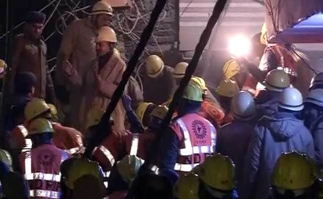 Building Collapses in Delhi's Gautampuri, Many Feared Trapped
