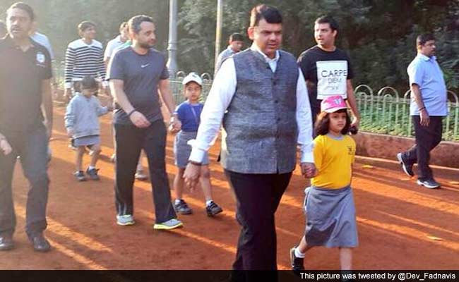 Father's Day Out: What Devendra Fadnavis Did Between Meeting Industrialists and Diplomats