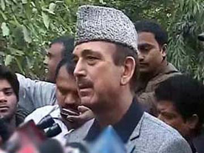 National Conference Supports Congress' Ghulam Nabi Azad for Rajya Sabha Polls