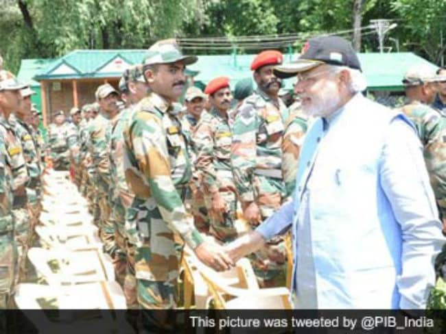 PM Modi Lauds Army's Indomitable Courage and Valour