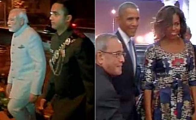 With 3 Outfit Changes, PM Modi's So Far Beating Michelle Obama