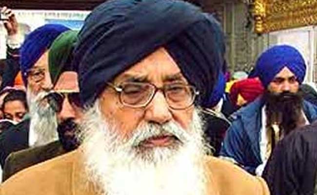 Padma Award For All Punjabis, Says an 'Overwhelmed' Parkash Singh Badal
