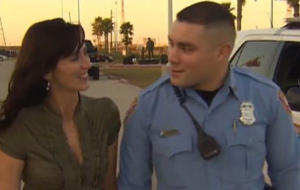 Texas Police Officer Pulls Over Woman So Fellow Officer Can Propose