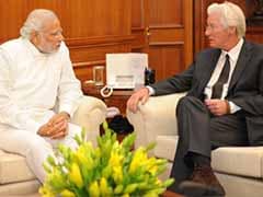 Hollywood Actor, Activist Richard Gere Meets PM Narendra Modi