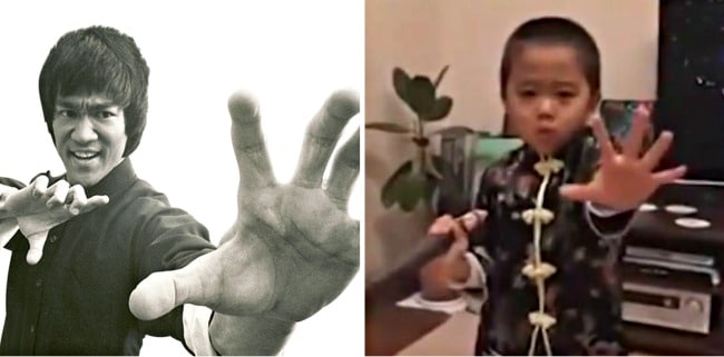 The Internet Thinks This 4-Year-Old is Kung Fu Legend Bruce Lee Reborn
