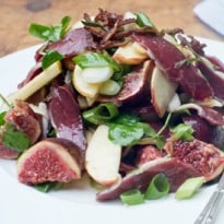 Angela Hartnett's Smoked Duck and Fig Salad Recipe