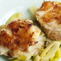 Nigel Slater's Smoked Haddock and Leek Fishcake Recipe