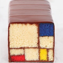 The Cake That Looks Like a Mondrian Painting