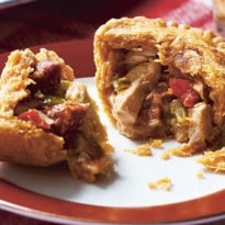 Felicity Cloake's Chicken, Chorizo and Pepper Pies Recipe